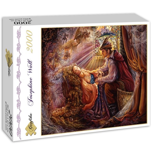 Grafika (02391) - Josephine Wall: "Dornröschen" - 2000 Teile Puzzle