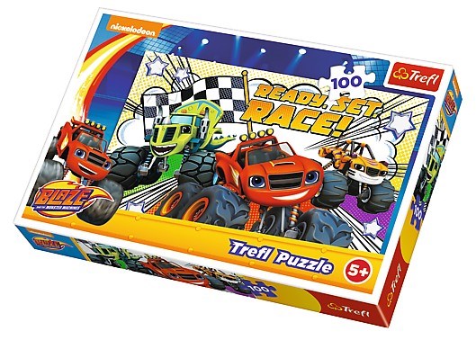 Trefl (16301) - "Ready, Set, Race!" - 100 Teile Puzzle