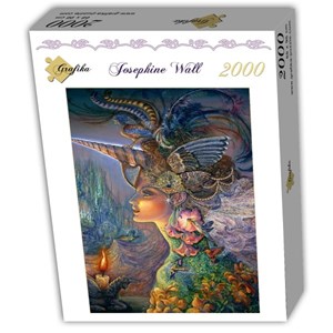 Grafika (T-00361) - Josephine Wall: "My Lady Unicorn" - 2000 Teile Puzzle