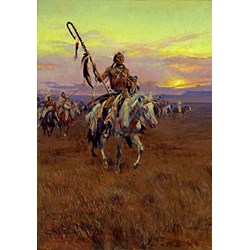 Grafika (00295) - "Medicine Man, 1916" - 1000 Teile Puzzle