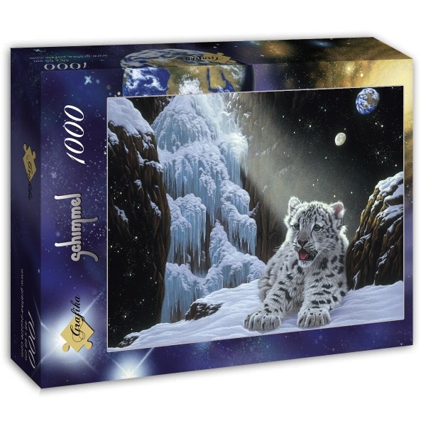 Grafika (T-00431) - Schim Schimmel, William Schimmel: "Ice House" - 1000 Teile Puzzle