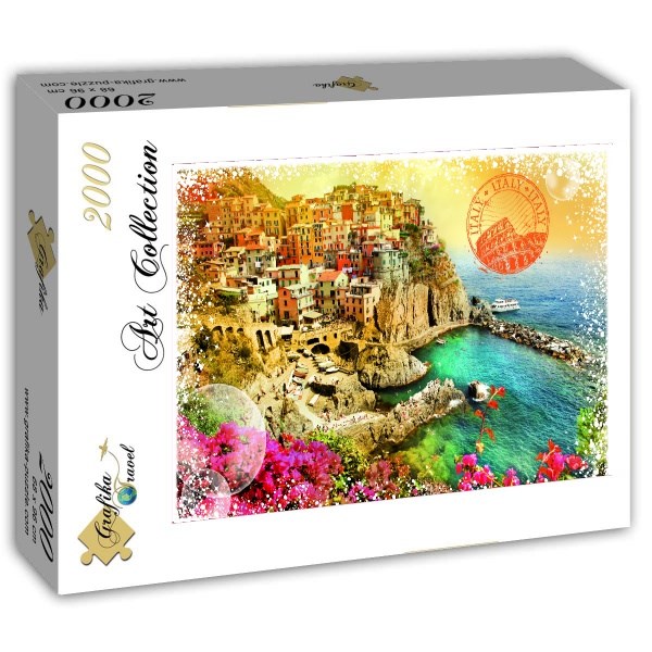 Grafika (T-00215) - "Italien" - 2000 Teile Puzzle