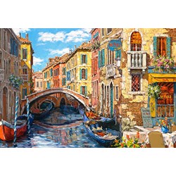 Castorland (C-103683) - "Verträumtes Venedig" - 1000 Teile Puzzle