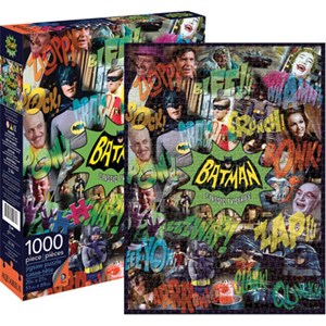Aquarius (65242) - "Batman TV Collage (DC Comics)" - 1000 Teile Puzzle