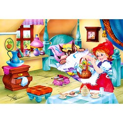 Castorland (B-06502) - "Red Riding Hood" - 60 Teile Puzzle