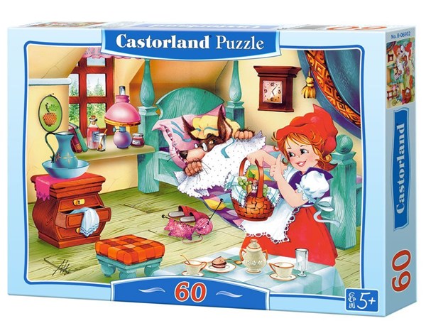 Castorland (B-06502) - "Red Riding Hood" - 60 Teile Puzzle