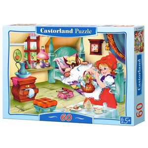 Castorland (B-06502) - "Red Riding Hood" - 60 Teile Puzzle