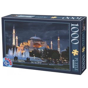 D-Toys (64301-NL11) - "Hagia Sophia, Turkey" - 1000 Teile Puzzle