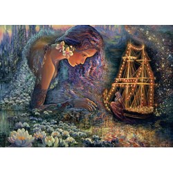 Grafika (T-00026) - Josephine Wall: "Star Ship" - 1000 Teile Puzzle