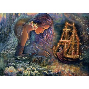 Grafika (T-00026) - Josephine Wall: "Star Ship" - 1000 Teile Puzzle