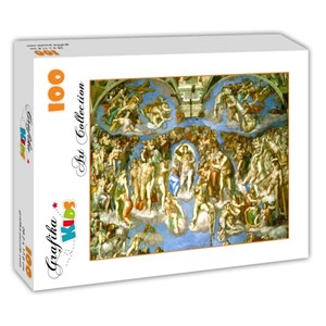 Grafika Kids (00080) - Michelangelo: "Judgement Day" - 100 Teile Puzzle