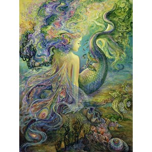 Grafika (00914) - Josephine Wall: "Mer Fairy" - 2000 Teile Puzzle