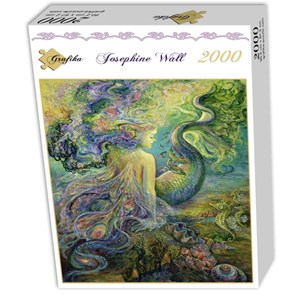 Grafika (00914) - Josephine Wall: "Mer Fairy" - 2000 Teile Puzzle