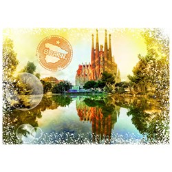 Grafika (T-00196) - "Spain" - 1000 Teile Puzzle