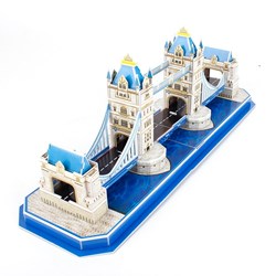 Cubic Fun (C238h) - "Tower Bridge" - 52 Teile Puzzle