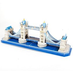 Cubic Fun (C238h) - "Tower Bridge" - 52 Teile Puzzle