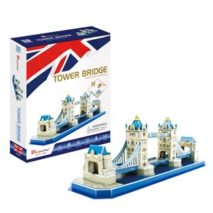 Cubic Fun (C238h) - "Tower Bridge" - 52 Teile Puzzle