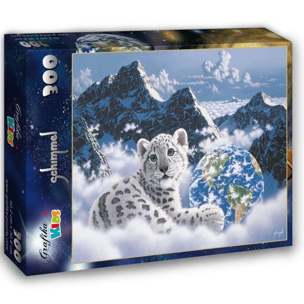 Grafika Kids (01624) - Schim Schimmel: "Bed of Clouds" - 300 Teile Puzzle
