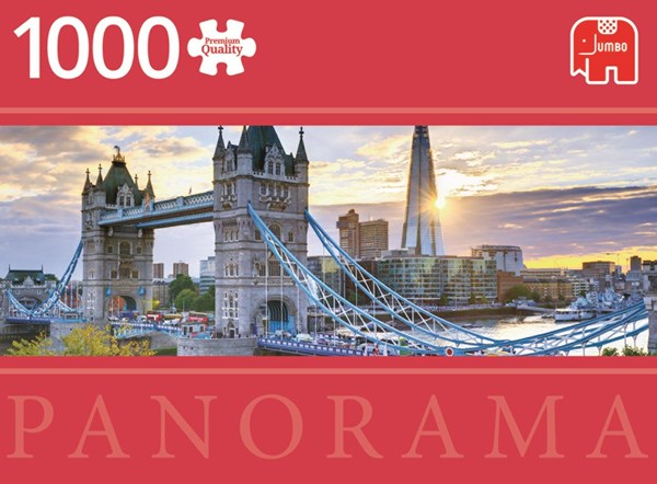 Jumbo (18573) - "Tower Bridge, London" - 1000 Teile Puzzle