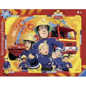 Ravensburger (06114) - "Feuerwehrmann Sam" - 33 Teile Puzzle