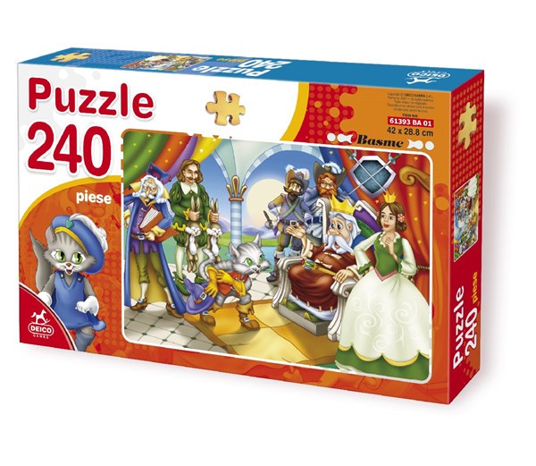 Deico (61393-BA-01) - "Tales and Legends, the Chat Botté" - 240 Teile Puzzle