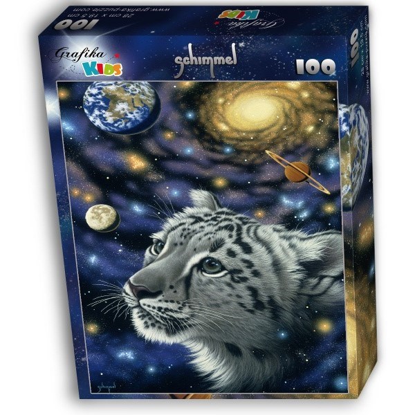 Grafika Kids (01633) - Schim Schimmel: "One with the Universe" - 100 Teile Puzzle