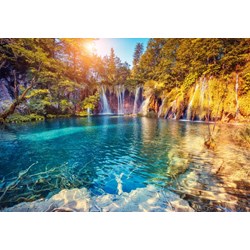 Grafika Kids (01188) - "Nationalpark Plitvicer Seen, Kroatien" - 100 Teile Puzzle