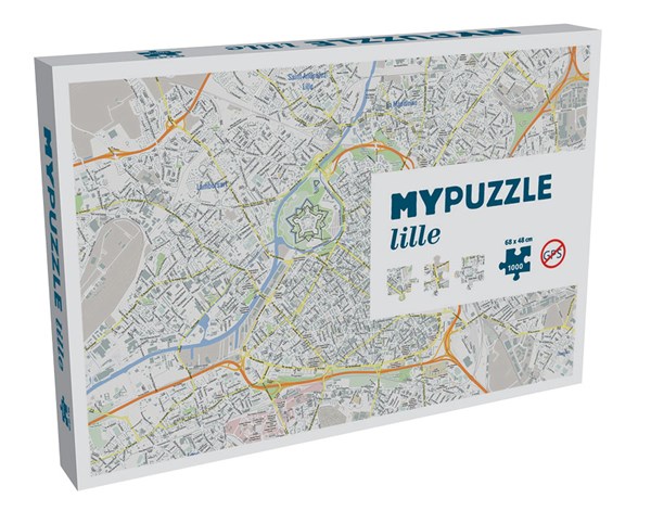 Mypuzzle (99653) - "Lille" - 1000 Teile Puzzle
