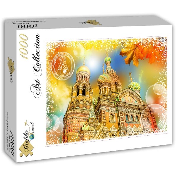Grafika (T-00214) - "Russland" - 1000 Teile Puzzle
