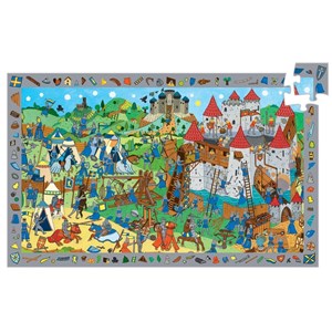 Djeco (07559) - "Knights" - 54 Teile Puzzle