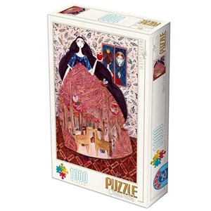 D-Toys (72870-KA01) - Kurti Andrea: "Snow White" - 1000 Teile Puzzle
