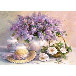Castorland (C-102006) - Hardwick Trisha: "Flieder" - 1000 Teile Puzzle