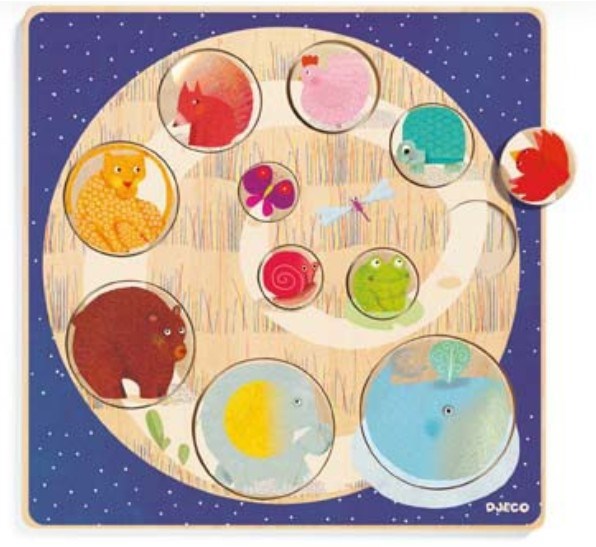 Djeco (01806) - "Ludi & Co" - 11 Teile Puzzle