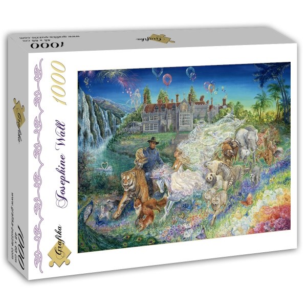 Grafika (T-00255) - Josephine Wall: "Fantasy Wedding" - 1000 Teile Puzzle