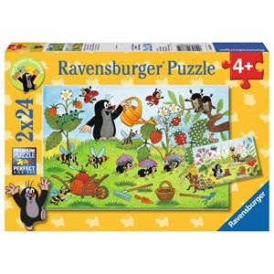 Ravensburger (08861) - "Der Maulwurf im Garten" - 24 Teile Puzzle