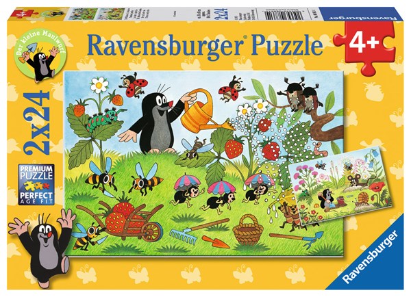 Ravensburger (08861) - "Der Maulwurf im Garten" - 24 Teile Puzzle