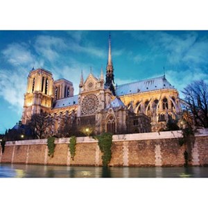 D-Toys (50328-AB34) - "Frankreich, Paris, Notre Dame de Paris" - 500 Teile Puzzle