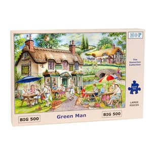 The House of Puzzles (3886) - "Green Man" - 500 Teile Puzzle