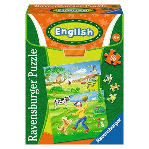Ravensburger (07506) - "English" - 80 Teile Puzzle