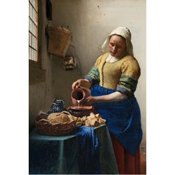 Grafika (00154) - Johannes Vermeer: "Die Küchenmagd, 1658-1661" - 100 Teile Puzzle