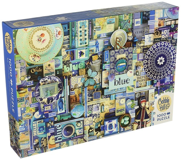 Cobble Hill (51865) - Shelley Davies: "Blau" - 1000 Teile Puzzle