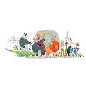 Djeco (DJ07171) - "Die Parade der Tiere" - 36 Teile Puzzle