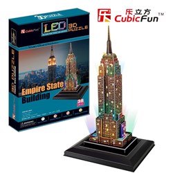 Cubic Fun (Set-LED-Towers) - "Towers" - 118 Teile Puzzle