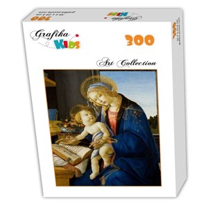 Grafika Kids (00696) - Sandro Botticelli: "Madonna des Buches, 1480" - 300 Teile Puzzle