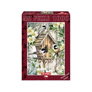 Art Puzzle (4350) - "Das Vogelhaus" - 1000 Teile Puzzle