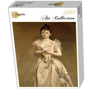 Grafika (02068) - John Singer Sargent: "Miss Grace Woodhouse, 1890" - 300 Teile Puzzle