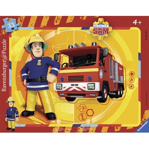 Ravensburger (06132) - "Feuerwehrmann Sam" - 35 Teile Puzzle