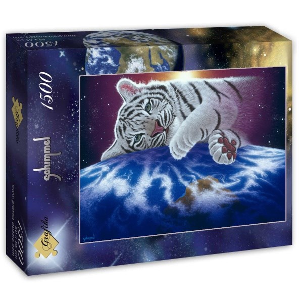 Grafika (T-00414) - Schim Schimmel, William Schimmel: "Cuddle Time" - 1500 Teile Puzzle