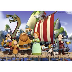 Ravensburger (09094) - "Wickie und seine Freunde" - 24 Teile Puzzle
