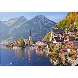 Castorland (B-52189) - "Landschaft in Österreich" - 500 Teile Puzzle